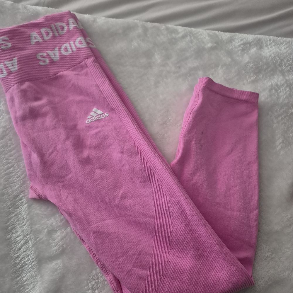 adidas Pink Seamless Active Leggings for Women